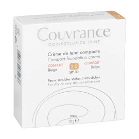 Kαλυπτική Κρέμα σε Χρώμα Μπέζ Couvrance Compact Foundation Cream Comfort SPF30 Beige 2.5 Avene 10 gr