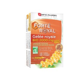 Βιολογικός Bασιλικός Πολτός Bio Gel Royal 2000 mg Forte Pharma 20 doses x 15 ml