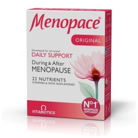 Vitabiotics Συμπλήρωμα Διατροφής για την Εμμηνόπαυση Menopace Original  30tabs