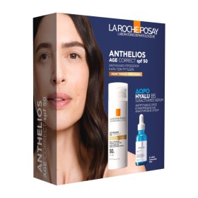 La Roche-Posay Promo Box Αnthelios Age Correct SPF50 Αντηλιακή Κρέμα ενάντια της Φωτογήρανσης 50ml & ΔΩΡΟ Hyalu B5 Serum 10ml