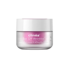 Clinea Bak Off Wrinkles Light Αντιγηραντική Κρέμα Ημέρας Ελαφριάς Υφής SPF20 50ml