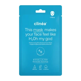 Clinea Moisturizing Biocellulose Face Mask Μάσκα Προσώπου Ενυδάτωσης 1 τεμάχιο