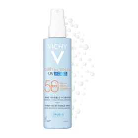Vichy Capital Soleil UV-AQUA Ενυδατικό Spray Γαλάκτωμα Σώματος SPF50 200ml