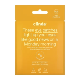 Clinea Illuminating Biocellulose Eye Patches Patches Ματιών Λάμψης 1 ζευγάρι