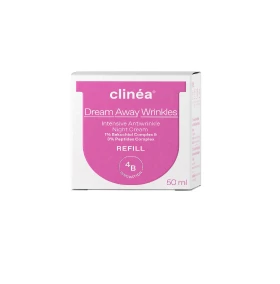 Clinea Dream Away Wrinkles Refill Αντιγηραντική Κρέμας Νυκτός Ανταλλακτικό 50ml